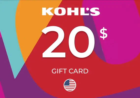 Kohl's Gift Card 20 USD