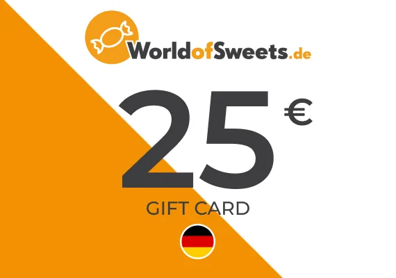 World of Sweets Gift Card 25 EUR