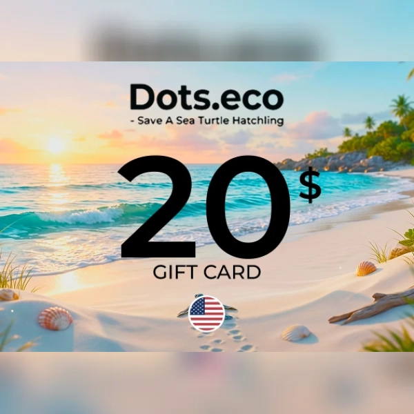 Dots.eco - Save a sea turtle hatchling Gift Card 20 USD Key - UNITED STATES