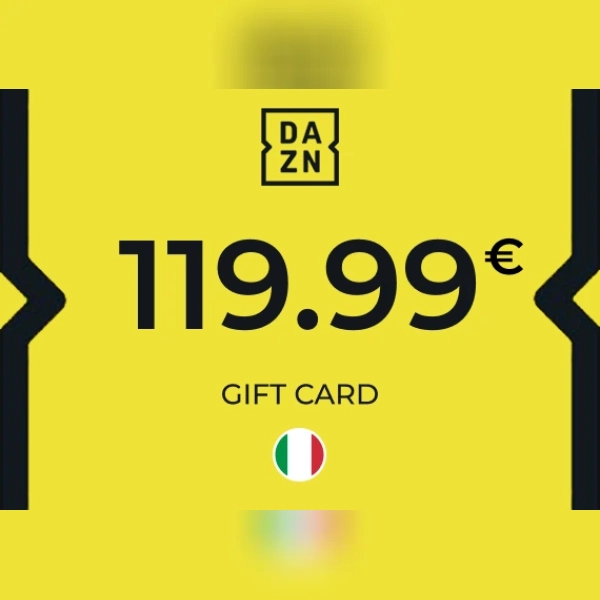 DAZN STANDARD Gift Card 119.99 EUR Key - ITALY