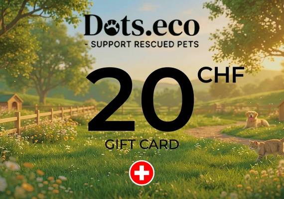 Dots.eco - Support Rescued Pets Gift Card 20 CHF