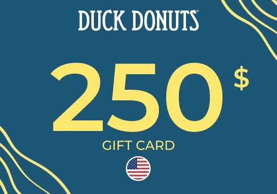 Duck Donuts Gift Card 250 USD
