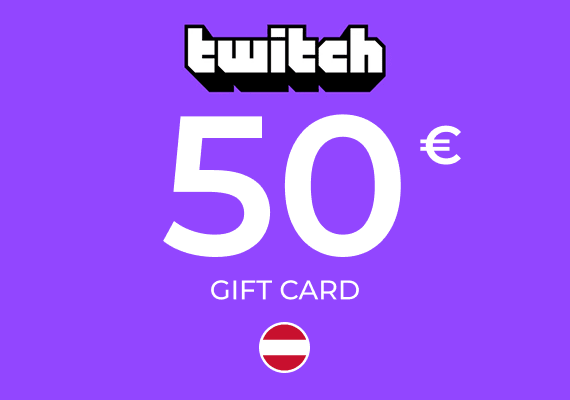 Twitch Gift Card 50 EUR Twitch Gift Card 50 EUR