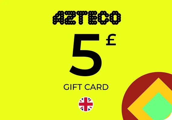 Azteco Bitcoin Voucher - Lightning Gift Card 5 GBP