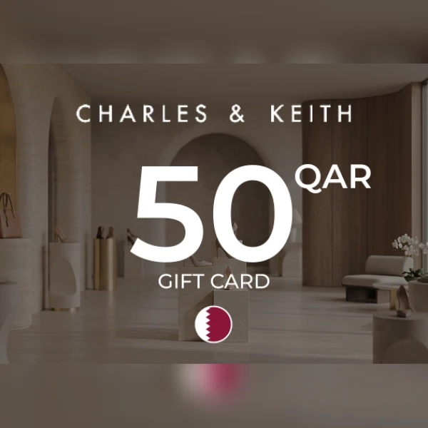 Charles & Keith Gift Card 50 QAR Key - QATAR