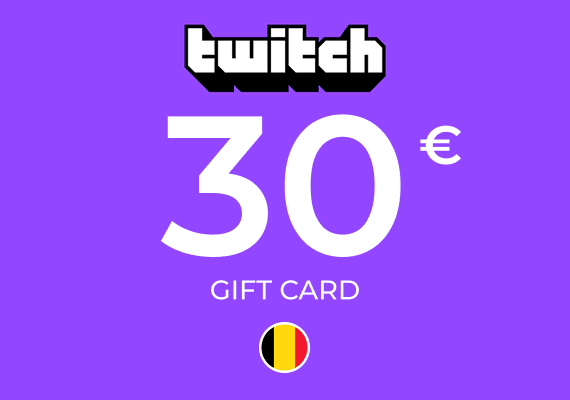 Twitch Gift Card 30 EUR Twitch Gift Card 30 EUR