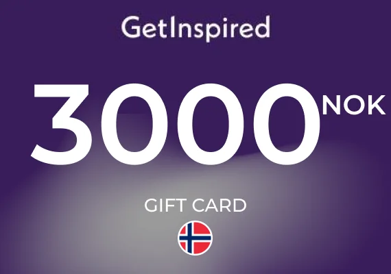 GetInspired Gift Card 3000 NOK