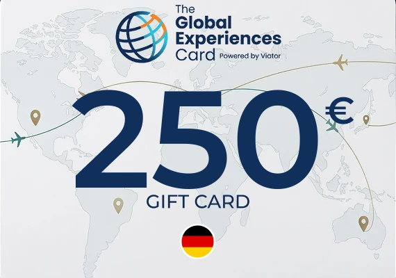 The Global Experiences Card Gift Card 250 EUR