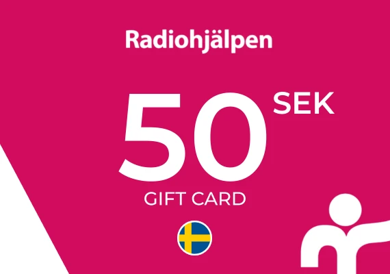 Radiohjälpen Gift Card 50 SEK