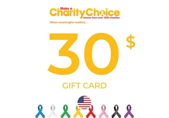 Charity Choice Gift Card 30 USD