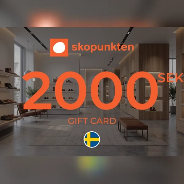 Skopunkten Gift Card 2000 SEK Key - SWEDEN