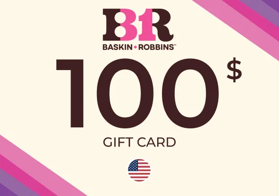 Baskin-Robbins Gift Card 100 USD