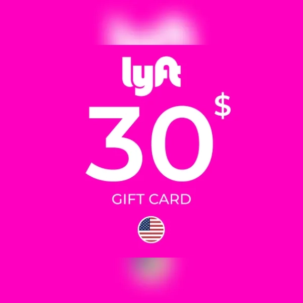 Lyft Gift Card 30 USD Key - UNITED STATES