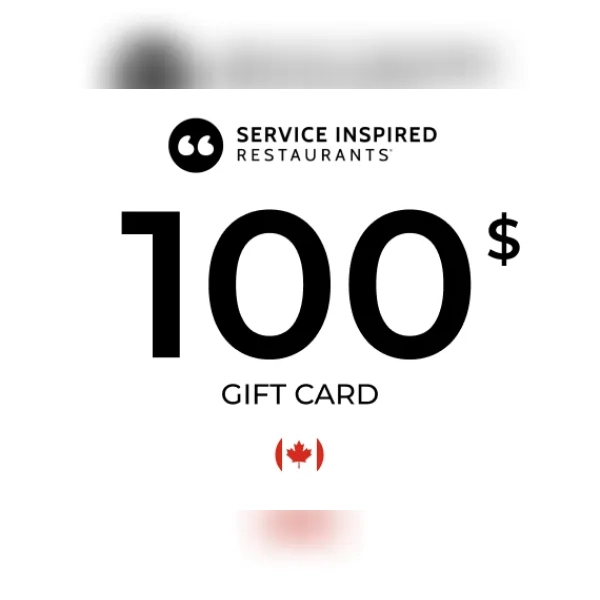 SIR Corp. Gift Card 100 CAD Key - CANADA