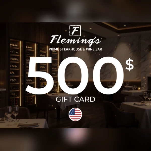 Fleming's Prime Steakhouse & Wine Bar Gift Card 500 USD Key - UNITED STATES