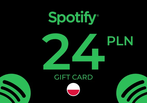 Spotify Gift Card 24 PLN
