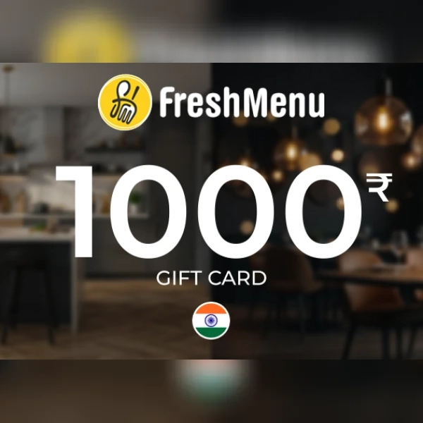 Fresh Menu Gift Card 1000 INR Key - INDIA