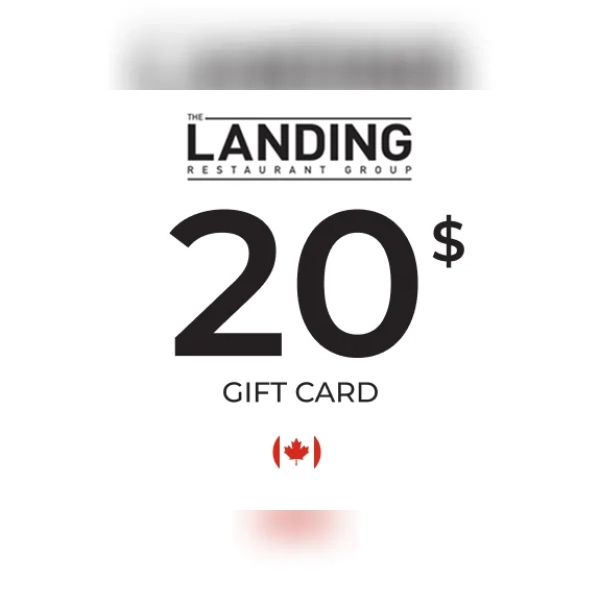 The Landing Restaurant Group Gift Card 20 CAD Key - CANADA