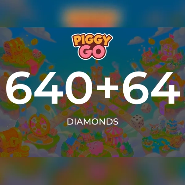 Piggy GO - 640 + 64 Diamonds Direct Top-Up - GLOBAL