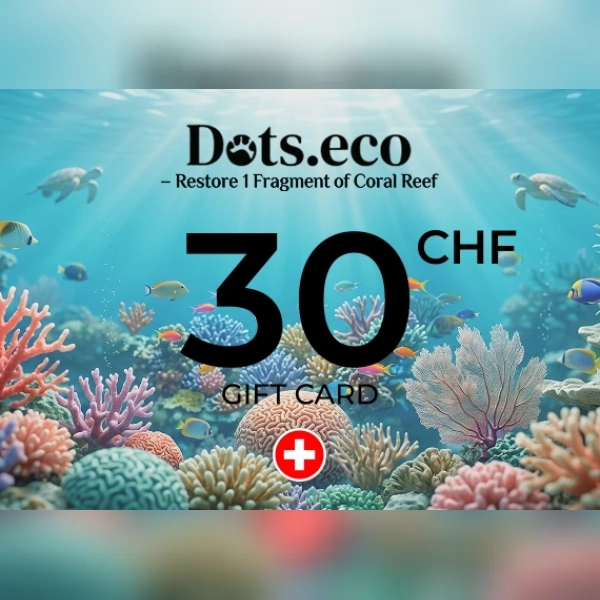 Dots.eco - Restore 1 Fragment of Coral Reef Gift Card 30 CHF Key - SWITZERLAND