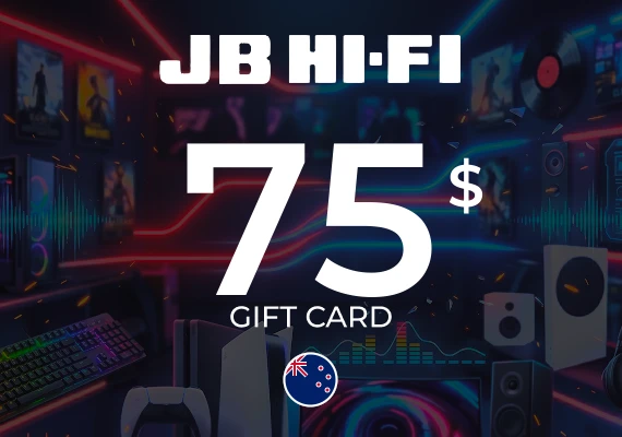JB Hi-Fi Gift Card 75 NZD