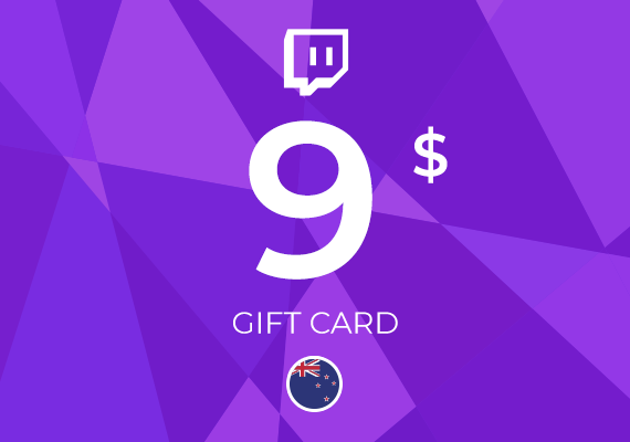 Twitch Gift Card 9 AUD