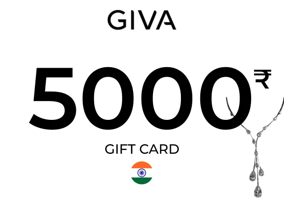 Giva Gold Jewellery Gift Card 5000 INR