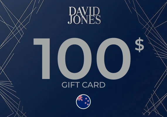 David Jones Gift Card 100 NZD
