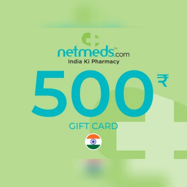 Netmeds Gift Card 500 INR Key - INDIA