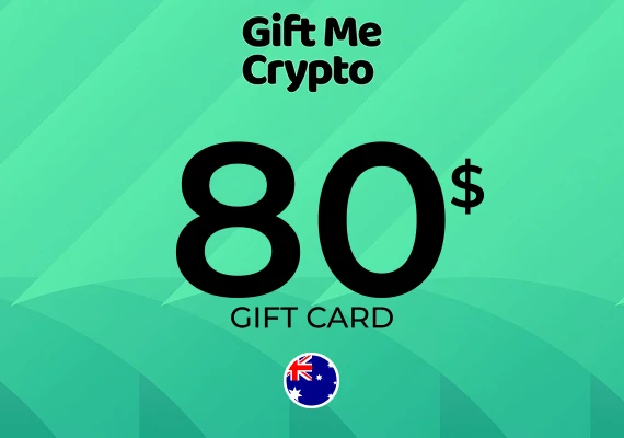Gift Me Crypto Gift Card 80 AUD 