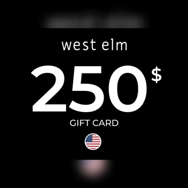 West elm Gift Card 250 USD Key - UNITED STATES