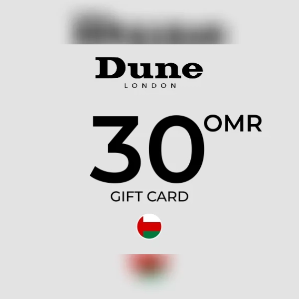 Dune London Gift Card 30 OMR Key - OMAN