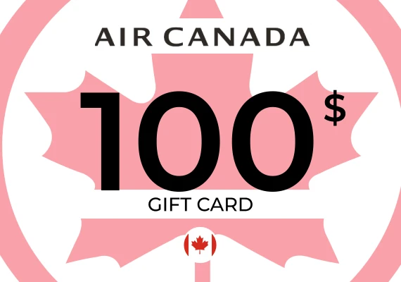 Air Canada Gift Card 100 CAD