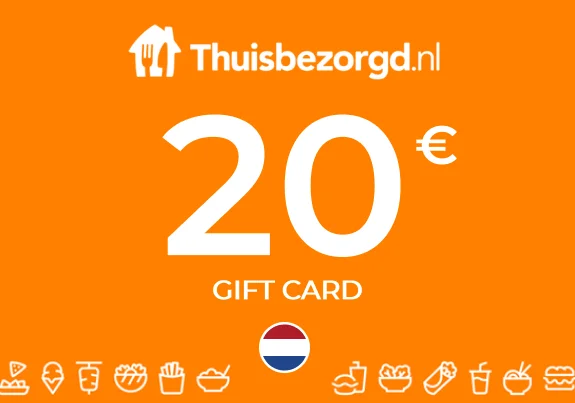 Thuisbezorgd Gift Card 20 EUR Key - NETHERLANDS