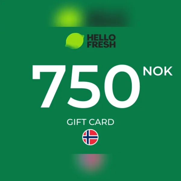 HelloFresh Gift Card 750 NOK Key - NORWAY