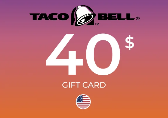 Taco Bell Gift Card 40 USD Key - UNITED STATES