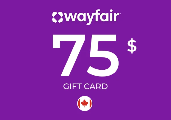 Wayfair Gift Card 75 CAD