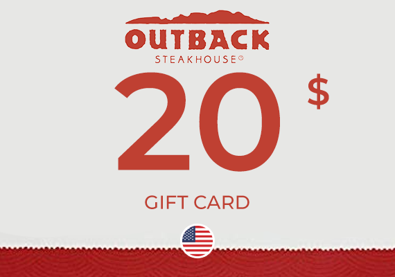Outback Steakhouse Gift Card 20 USD