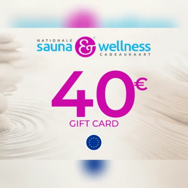 Sauna & Wellness Cadeaukaart Gift Card 40 EUR Key – EUROPE