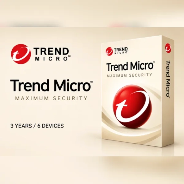 Trend Micro Maximum Security (3 Years / 6 Devices) Key - Global-image