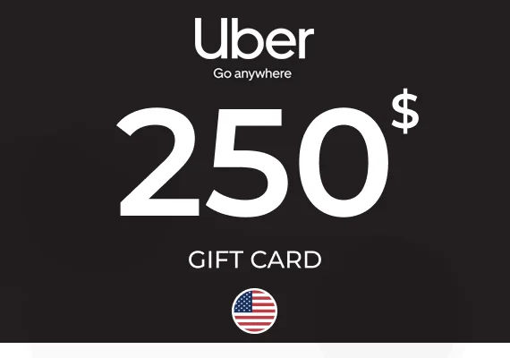 Uber Gift Card 250 USD