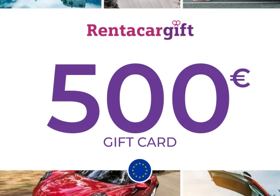 RentacarGift Gift Card 500 EUR