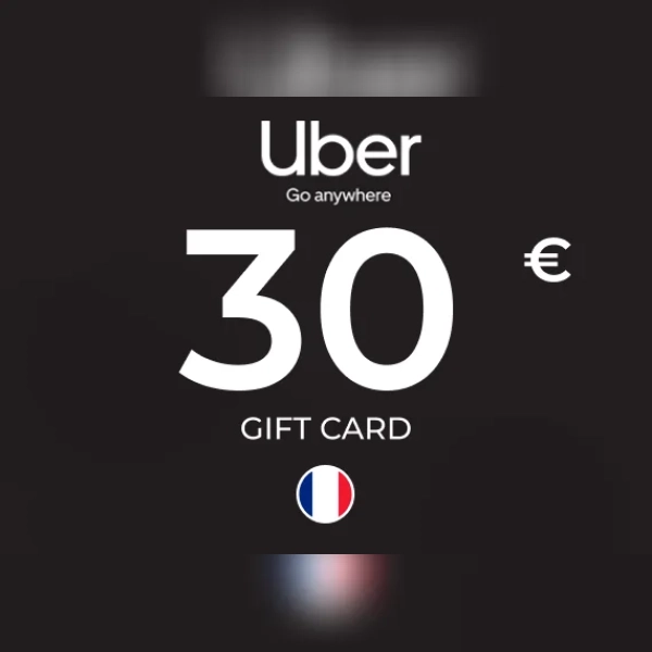 Uber Gift Card 30 EUR Key - FRANCE