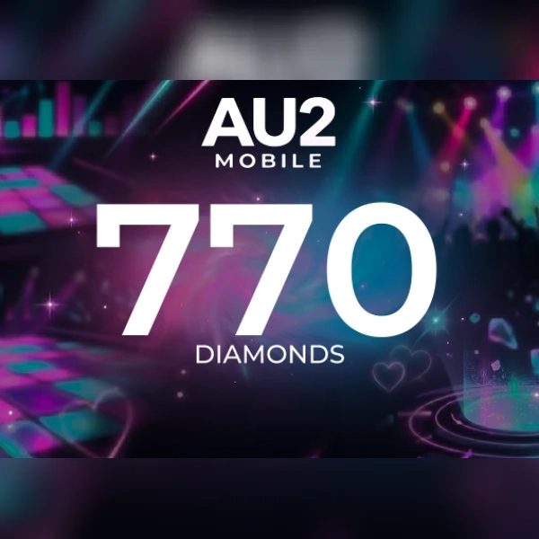 AU2 Mobile - 770 Diamonds Direct Top-Up - GLOBAL