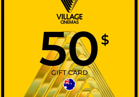 Village Cinema Gift Card 50 AUD