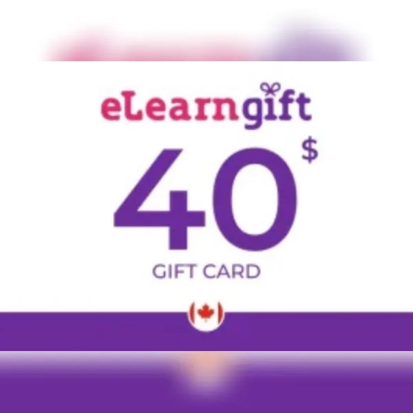 eLearnGift Gift Card 40 CAD Key - CANADA