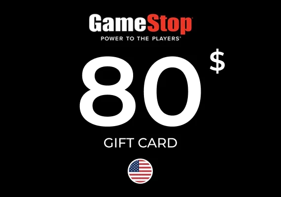 GameStop Gift Card 80 USD