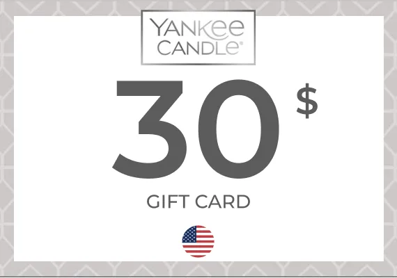 Yankee Candle Gift Card 30 USD