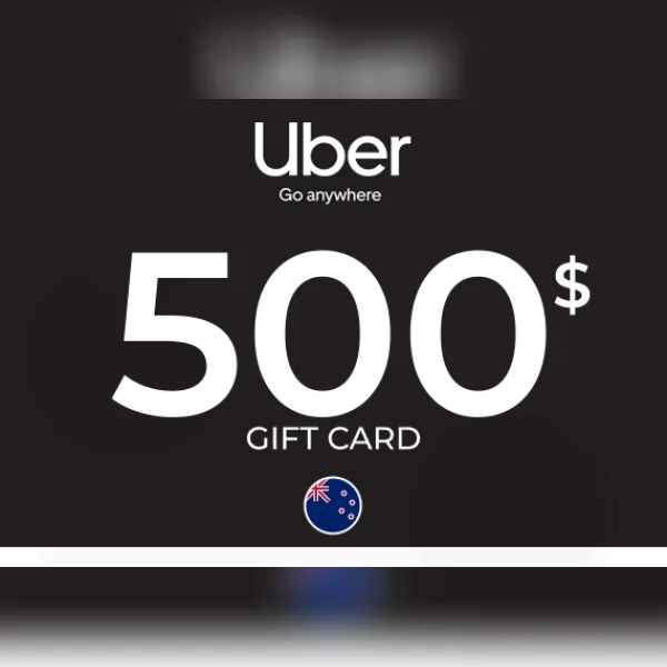 Uber Rides Gift Card 500 NZD Key - NEW ZEALAND