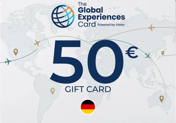 The Global Experiences Card Gift Card 50 EUR